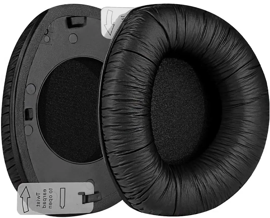 

Geekria QuickFit Protein Leather Replacement Ear Pads for Sennheiser RS160, HDR160, RS170, HDR170, RS180, HDR180, Headphones