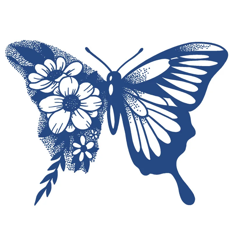 

Long-lasting Tattoo Stickers Personality Simulation Big Butterfly Waterproof And Sweat-proof Long-lasting Body Art Tattoo