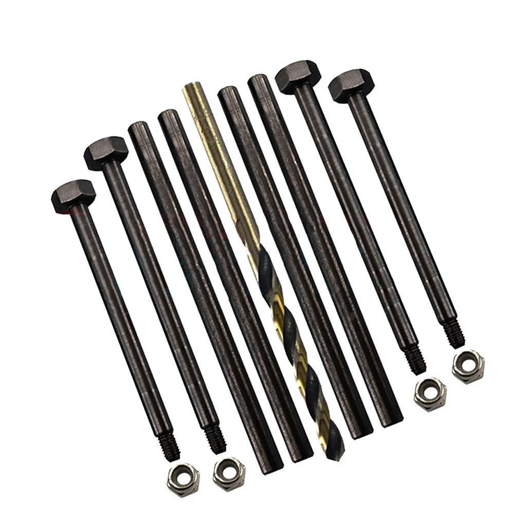 

For 1/8 4WD SLEDGE MONSTER TRUCK-95076-4 RC Car Sled Medium Carbon Steel Bold Front Rear Suspension A-arm PIN Accessories Parts