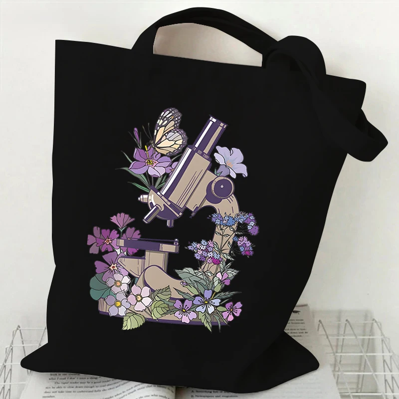 Холщовые сумки-тоуты с принтом в ассортименте