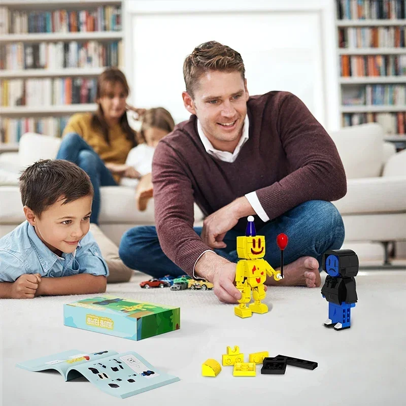 MOC фильм ужасов набор строительных блоков нарды вечеринок модель монстра сделай