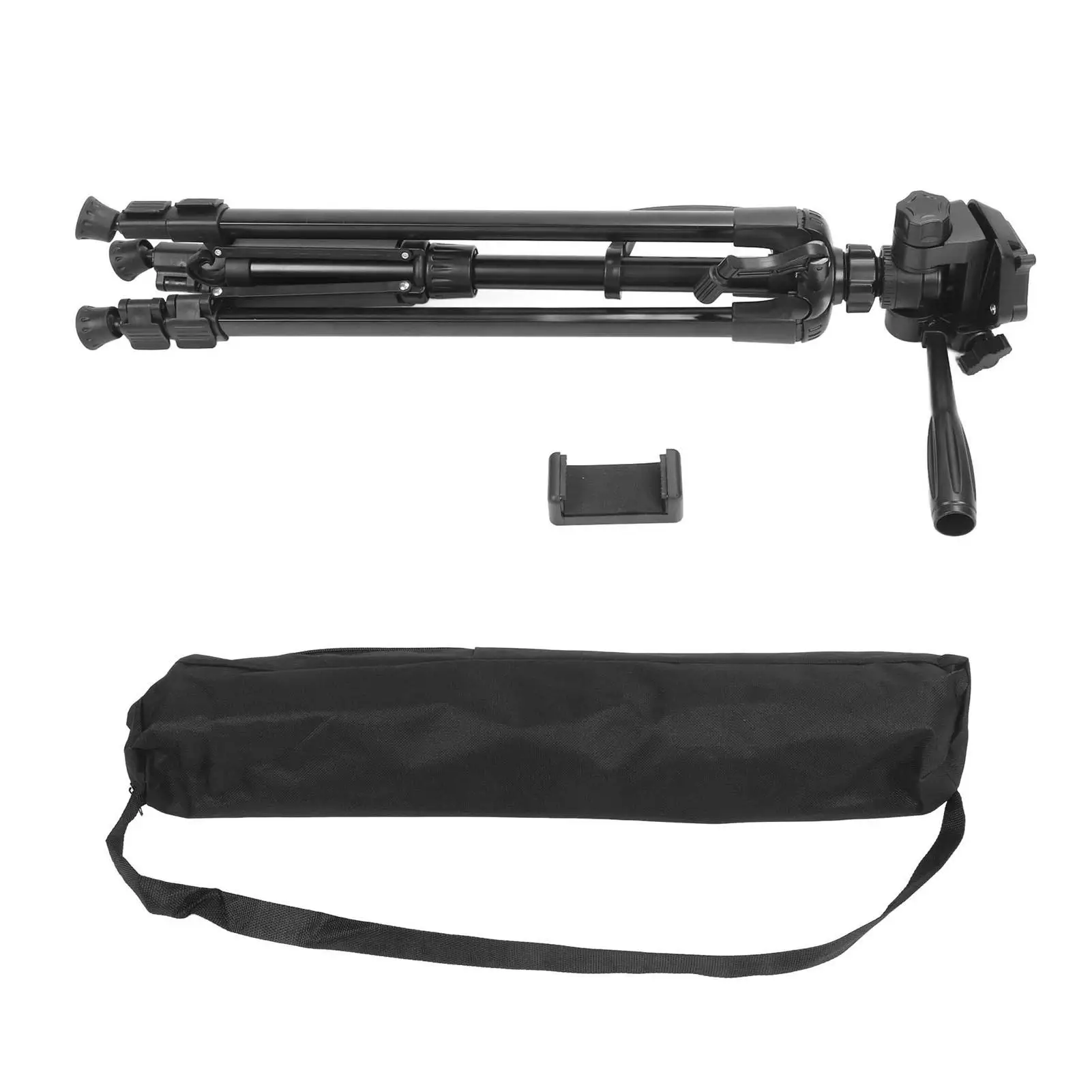 Складная портативная подставка-штатив для камеры 55 дюймов с винтом 1/4 — легкая и