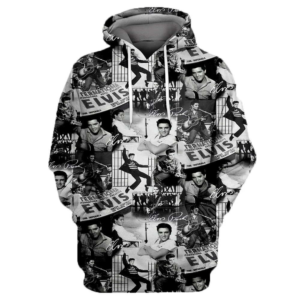 

Толстовка мужская/мужская с 3D-принтом The King Elvis Presley, хипстерская уличная одежда в стиле панк, одежда для фанатов, свитшот, A012