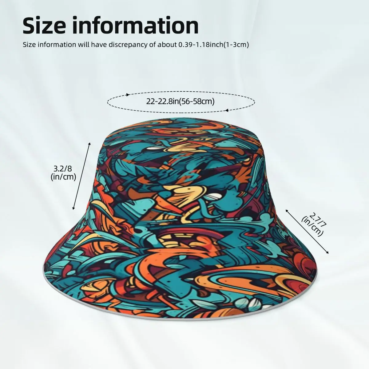 Абстрактная городская мозаика Светоотражающая панама