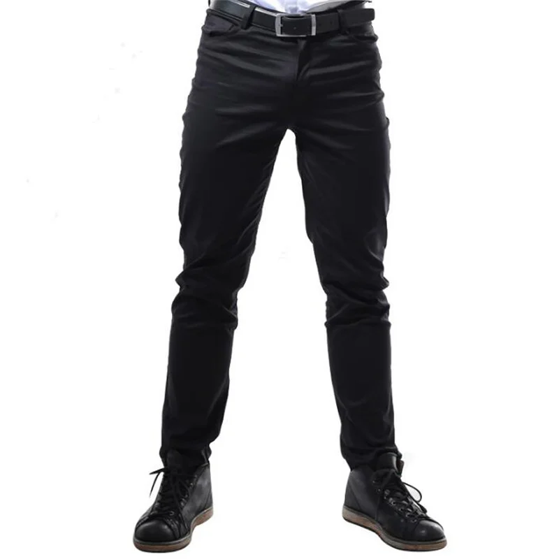 Autumn all-match men pants casual pant men feet trousers england fashion pantalon homme black new arrival designer 2020