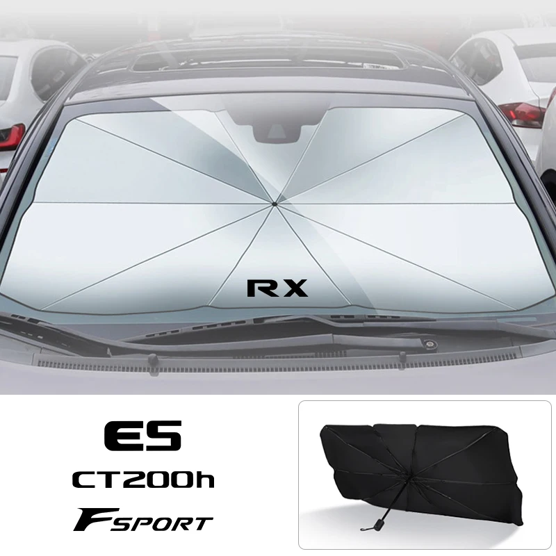 

Car Insulation Sunshade Umbrella for Lexus CT200H ES FSPORT GS GX 400 IS LS LX NX RX 300 330 UX Car Sun Umbrella Accessories