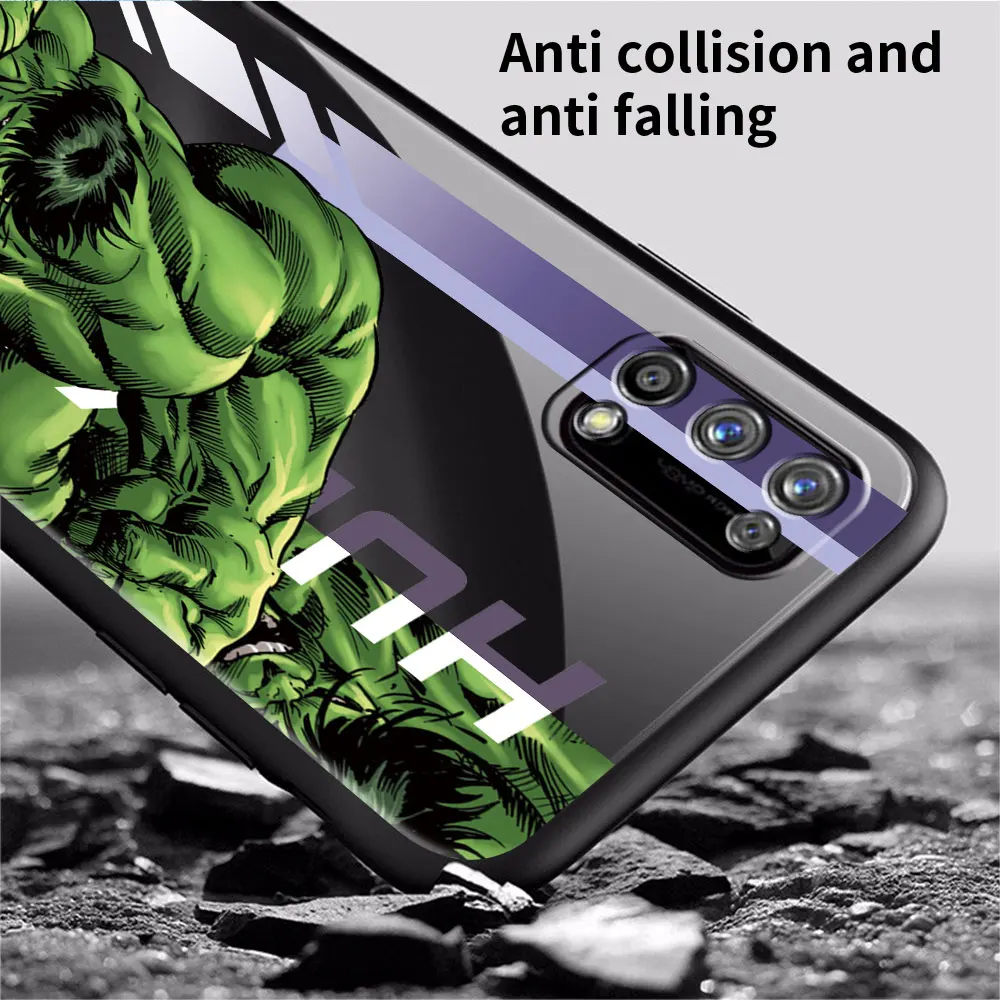 Marvel Groot Hulk Case For Realme 8 GT Neo 2 3 5 10 7 Pro 9 8i 7i C21Y C35 9i C55 C33 C21 C3 C12 C20 6 Soft Bumper Phone Cover images - 6
