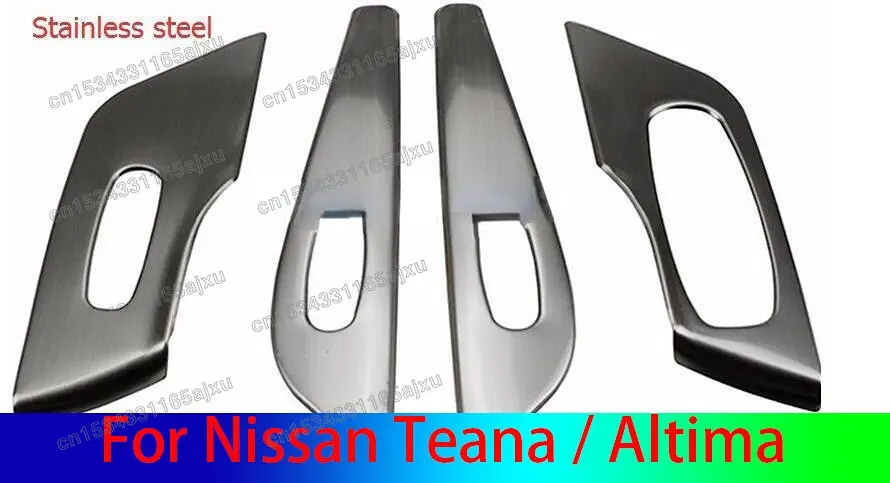 

4 шт., накладки на внутренние двери и окна для Nissan Teana / Altima 2013 2014