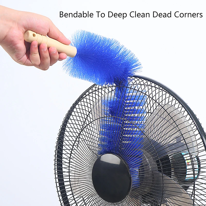 

Fan Brush Dust Removal Tool Microfibre Duster Dust Remover Cleanning Brush For Air-conditioner Furniture Shutter Home Car Cleane