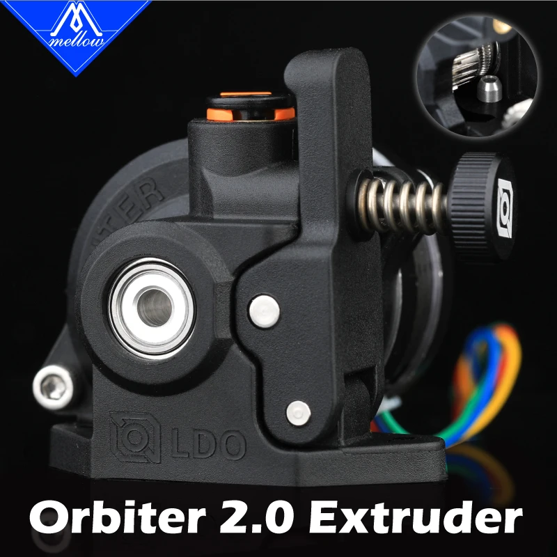 

2023 Newest Mellow Orbiter Extruder V2.0 with LDO Motor Direct Drive For Voron 2.4 Creality3D CR-10 Ender3 / PRO BLv 3D Printer