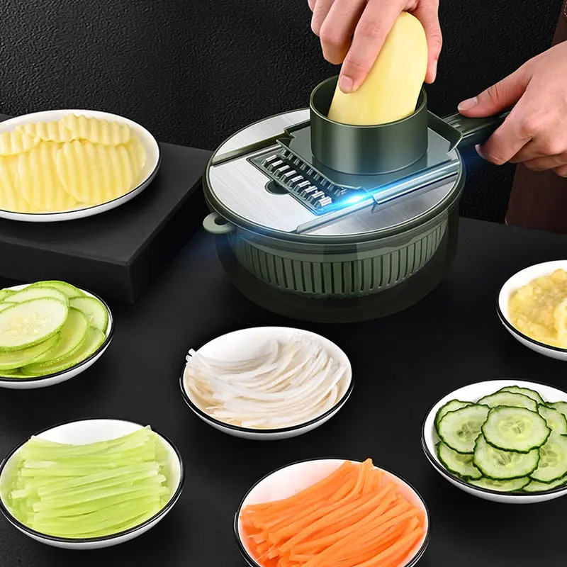 

5 in 1 Multifunction Vegetable Cutter Grater Slicer Shredder Slicer Peeler Carrot Fruit Gadgets Vegetable Cutting Tools