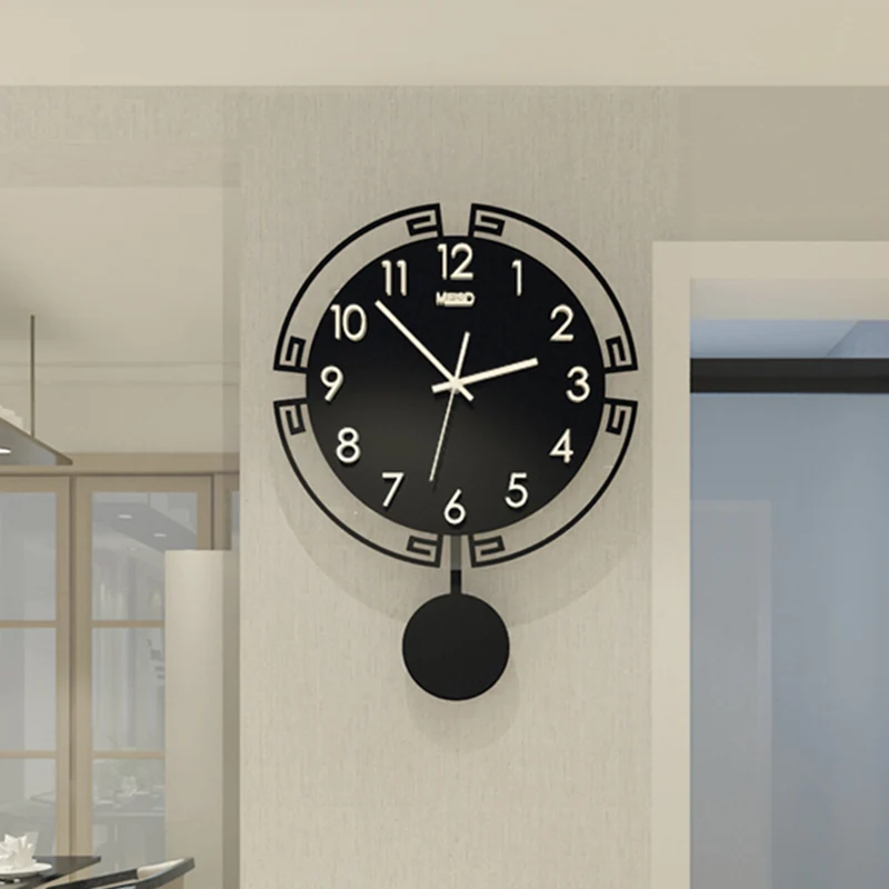 

Nordic Modern Digital Wall Clock Living Room Luxury Hanging Creative Wall Clock Designer Classic Reloj Pared Home Decor HY50WC