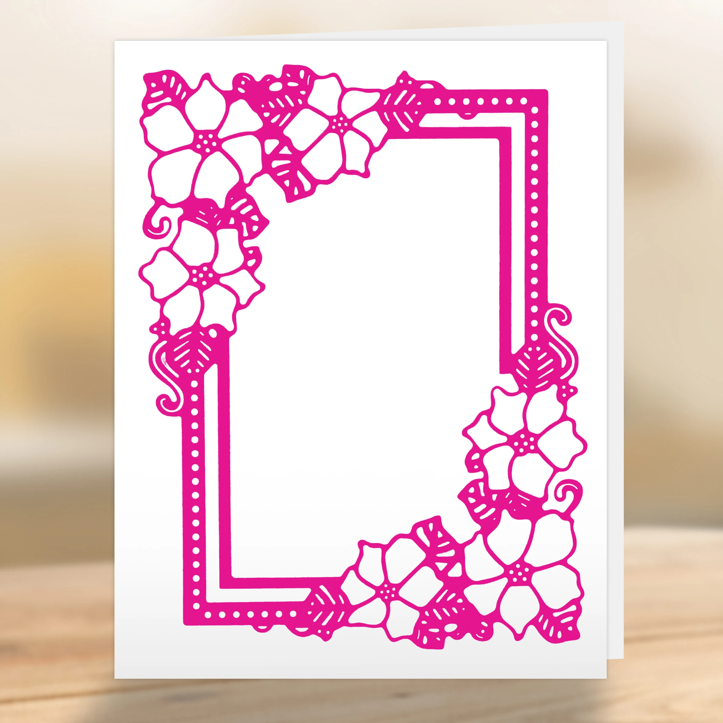 

Flowers Frame Metal Cutting Die for DIY Scrapbooking Album Decorative Crafts Embossing Paper Cards Envelope Cover Making Stencil