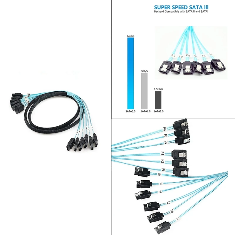 

Кабель-разветвитель, компьютерные аксессуары, кабель SATA III SAS, кабель SATA 7 Pin Female к SATA 7 Pin Female