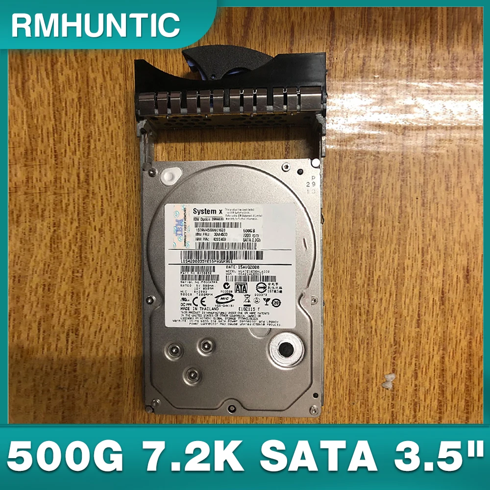 For IBM FRU Server Hard Disk X3620 X3630 M2 M3 M4 39M4533 500G 7.2K SATA 3.5