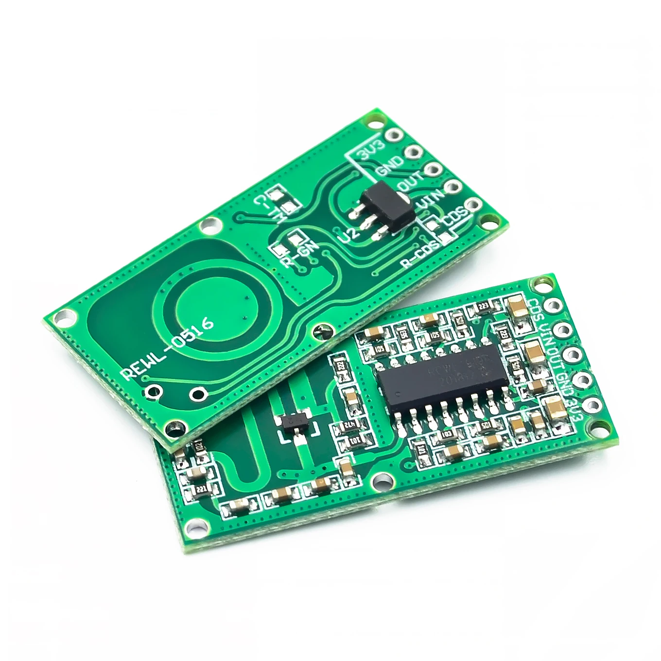 

5PCS/LOT RCWL-0516 microwave radar sensor module Human body induction switch module Intelligent sensor Output 3.3V RCWL 0516