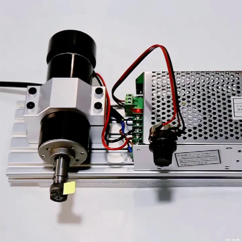 Двигатель шпинделя с воздушным охлаждением 500 Вт 100 В + WK611 регулятор скорости