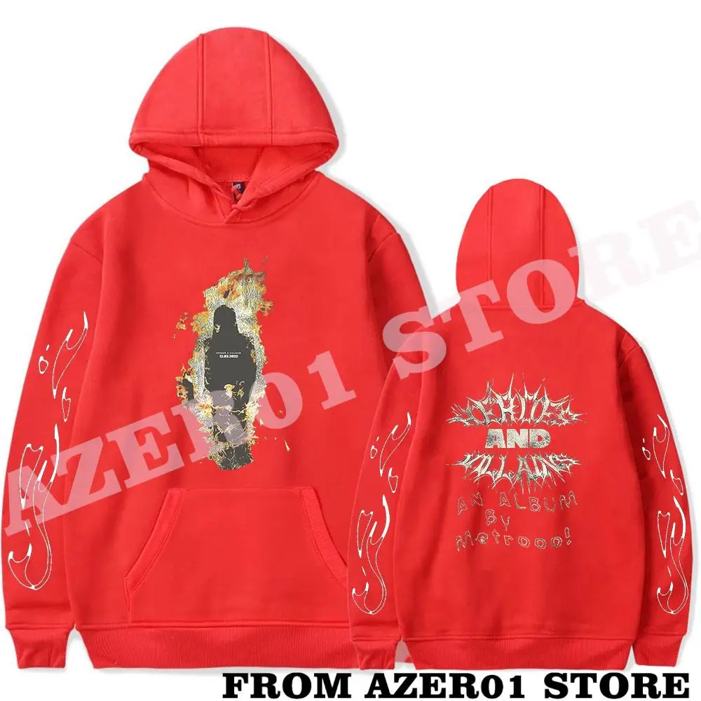 Толстовка Metro Boomin FLAME H & V Merch, зимние мужскиеженские толстовки с капюшоном, милая уличная одежда, толстовка с длинным рукавом для прогулок (art.: 3920bfc73bd43) - 3920bfc73bd43