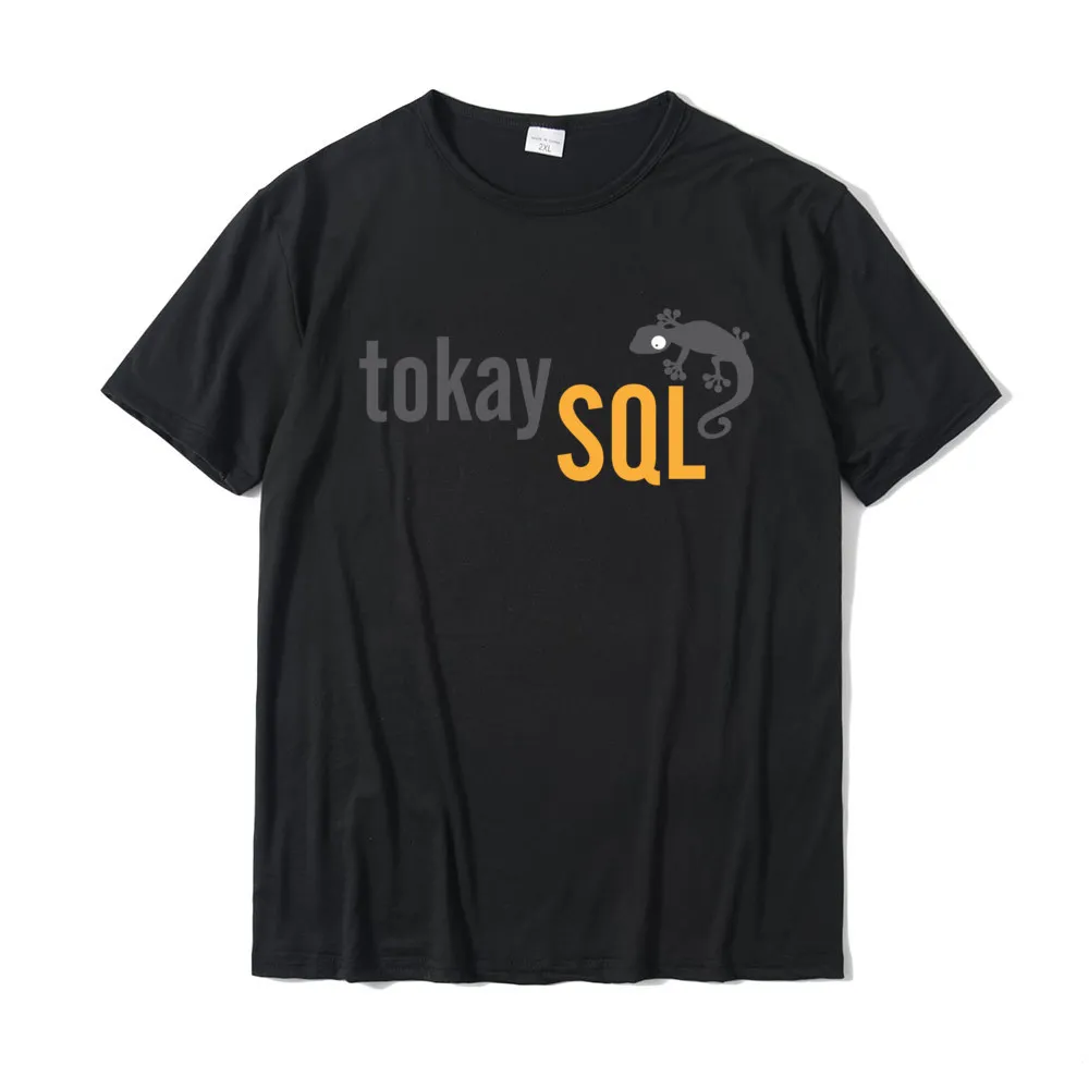 

Топы, рубашки, футболки с логотипом tokaysql-летние, Осенние, весёлые, необычные, с коротким рукавом, полностью хлопковые, с круглым вырезом, уник...