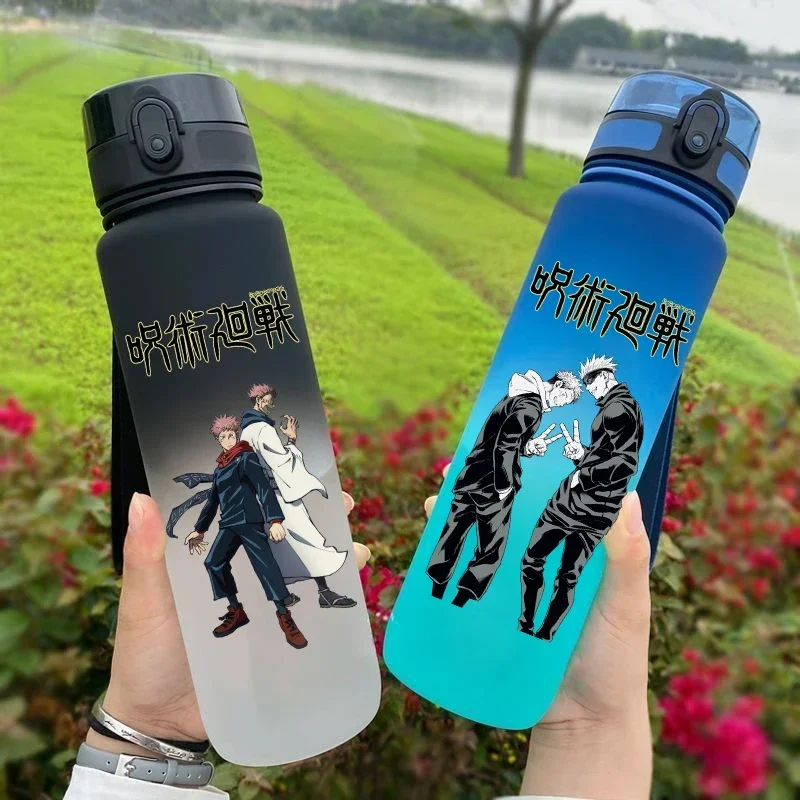 Бутылка для воды защиты от капель с мультипликационным анимационным рисунком