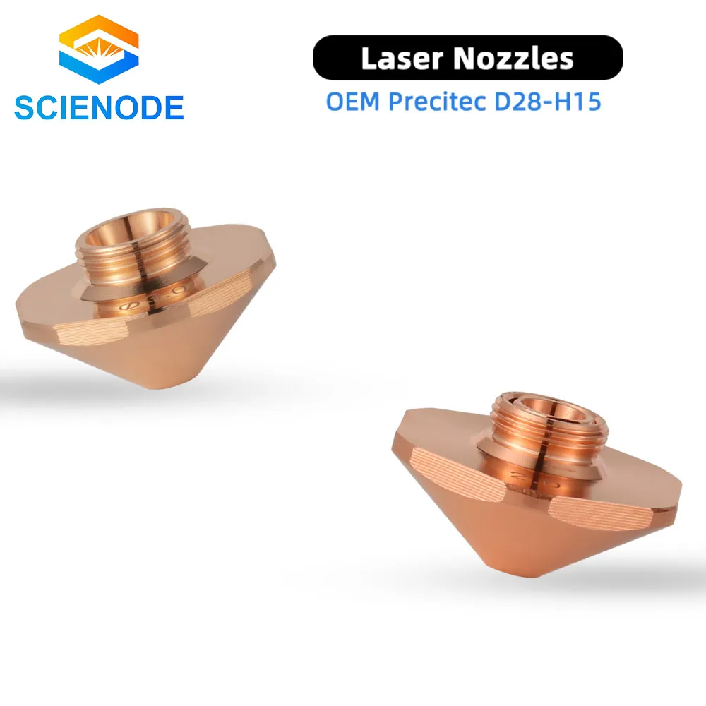 Scienode Bodor лазерные сопла диаметром 28 мм однослойные H15 M11 Калибр 0 8-4 для