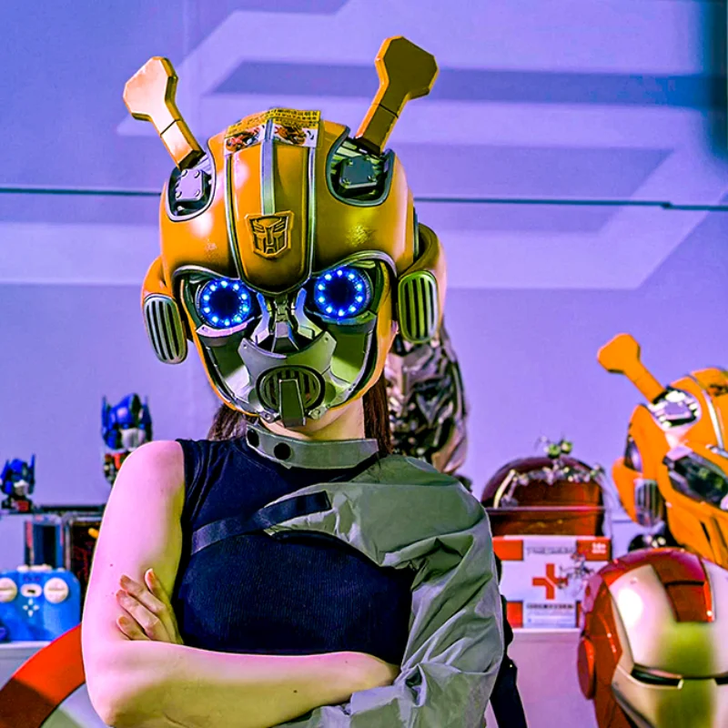 Подлинный Шмель Masker 1:1 шлем с громкоговорителем сменная модель шмеля