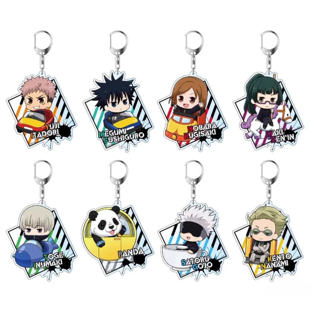 Аниме Kugisaki Nobara Fushiguro Megumi Yuji Itadori Gojo Satoru Zenin Maki брелок кукла игра акриловый кулон для