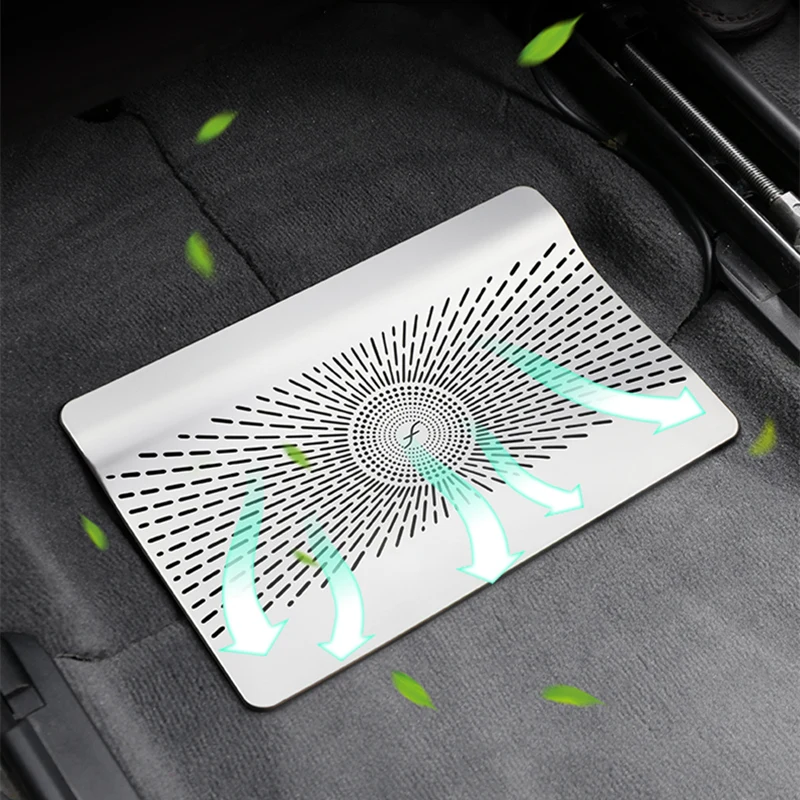 

Car Seat Bottom Air Conditioner Outlet Protection Cover Interior Decoration Sticker For Mercedes Benz GLE W167 GLS X167 350 450