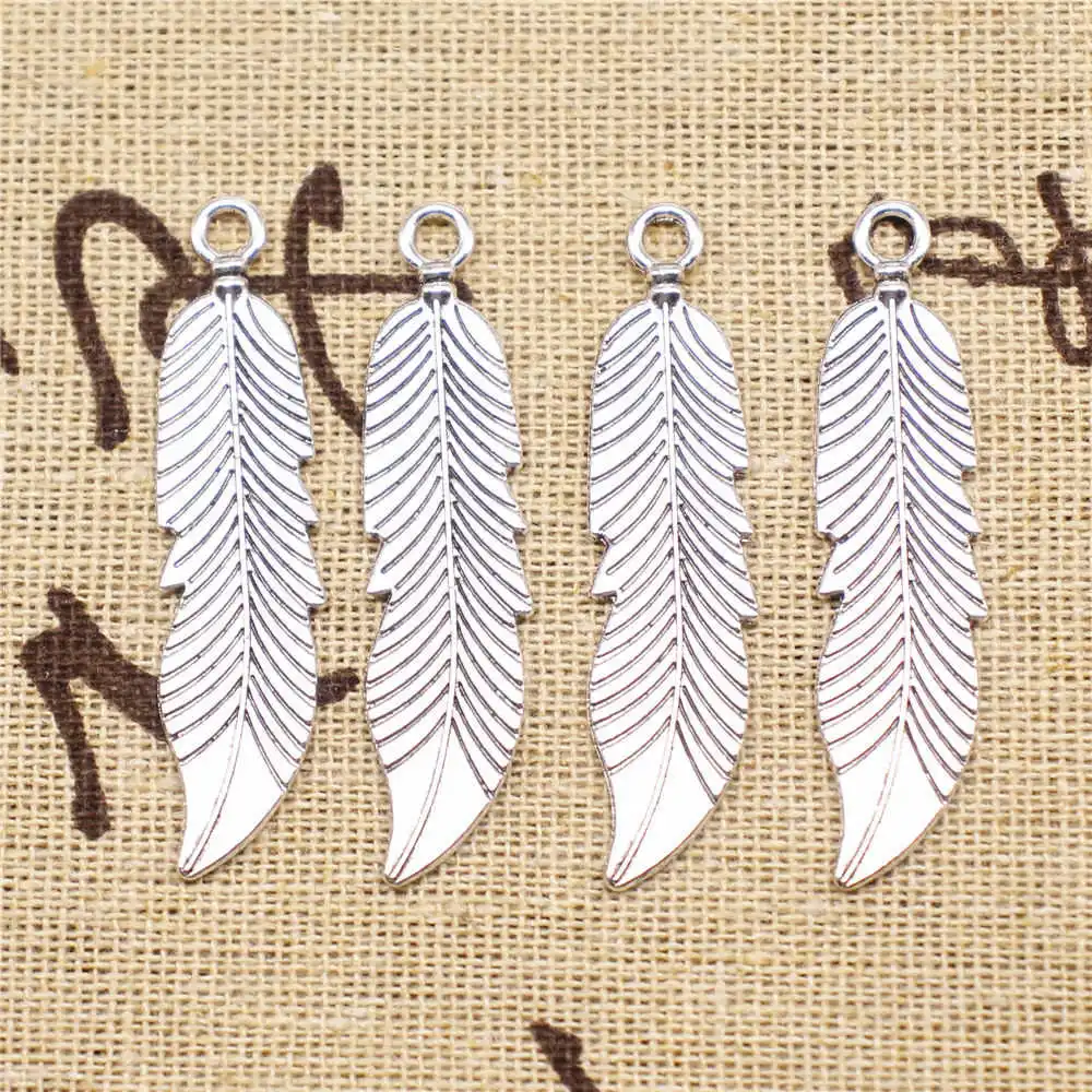 

5 шт., подвеска в виде пера, 45 мм
