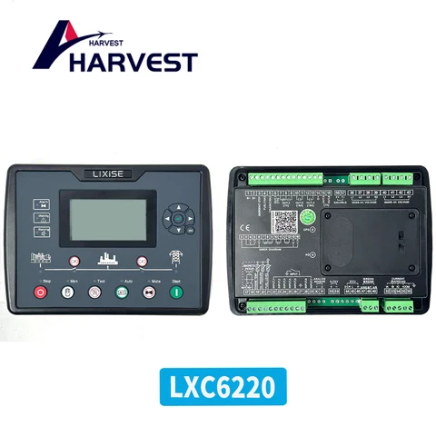 Контроллер дизельного генератора LXC6210 LXC6220 LIXISE, модуль управления автозапуском AMF, USB-интерфейс, детали генератора, печатная плата