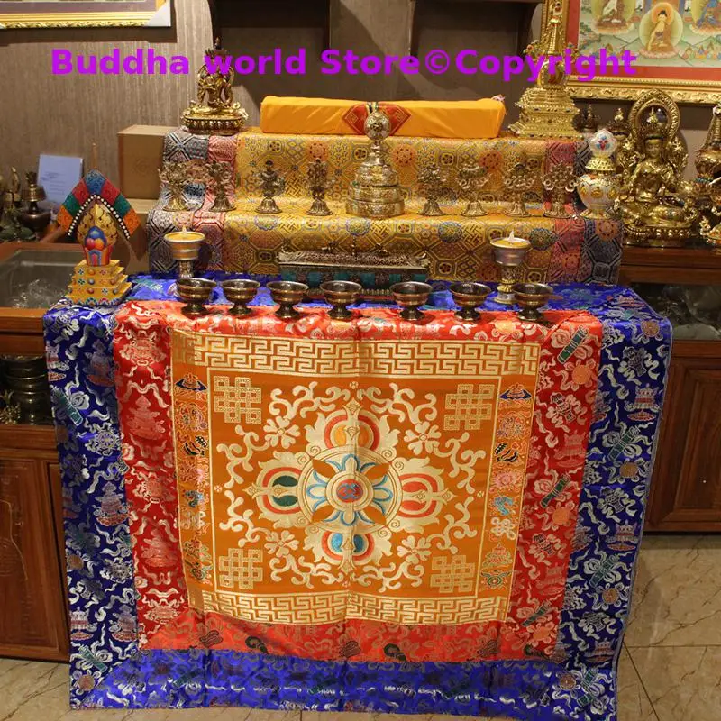 120 см оптовая продажа буддистских принадлежностей тибетская семья Буддизм Храм