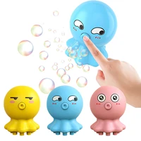 child fun octopus bubble machine outdoor blowing bubble round toys without bubble water and battery summer playing water props