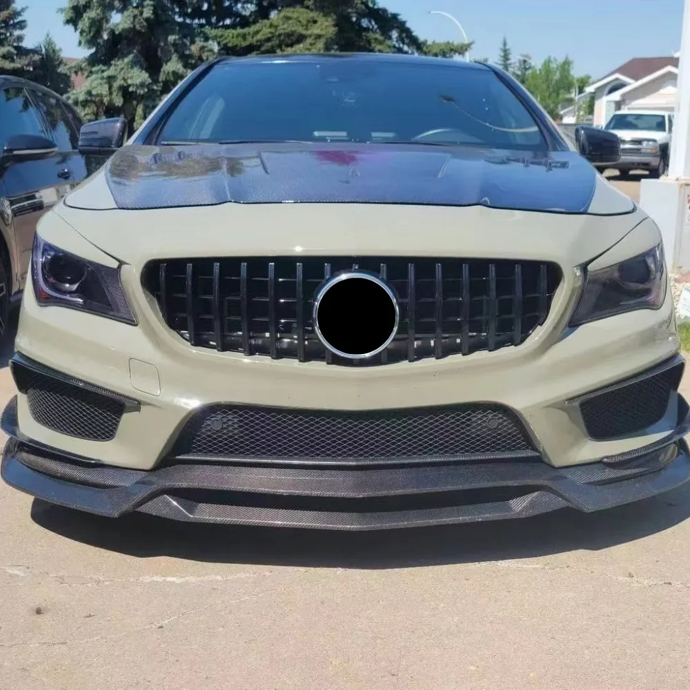 Facelift тюнинг передняя решетка бампер Гриль GT Алмазная сетка для Mercedes Benz CLA C117 W117 C118