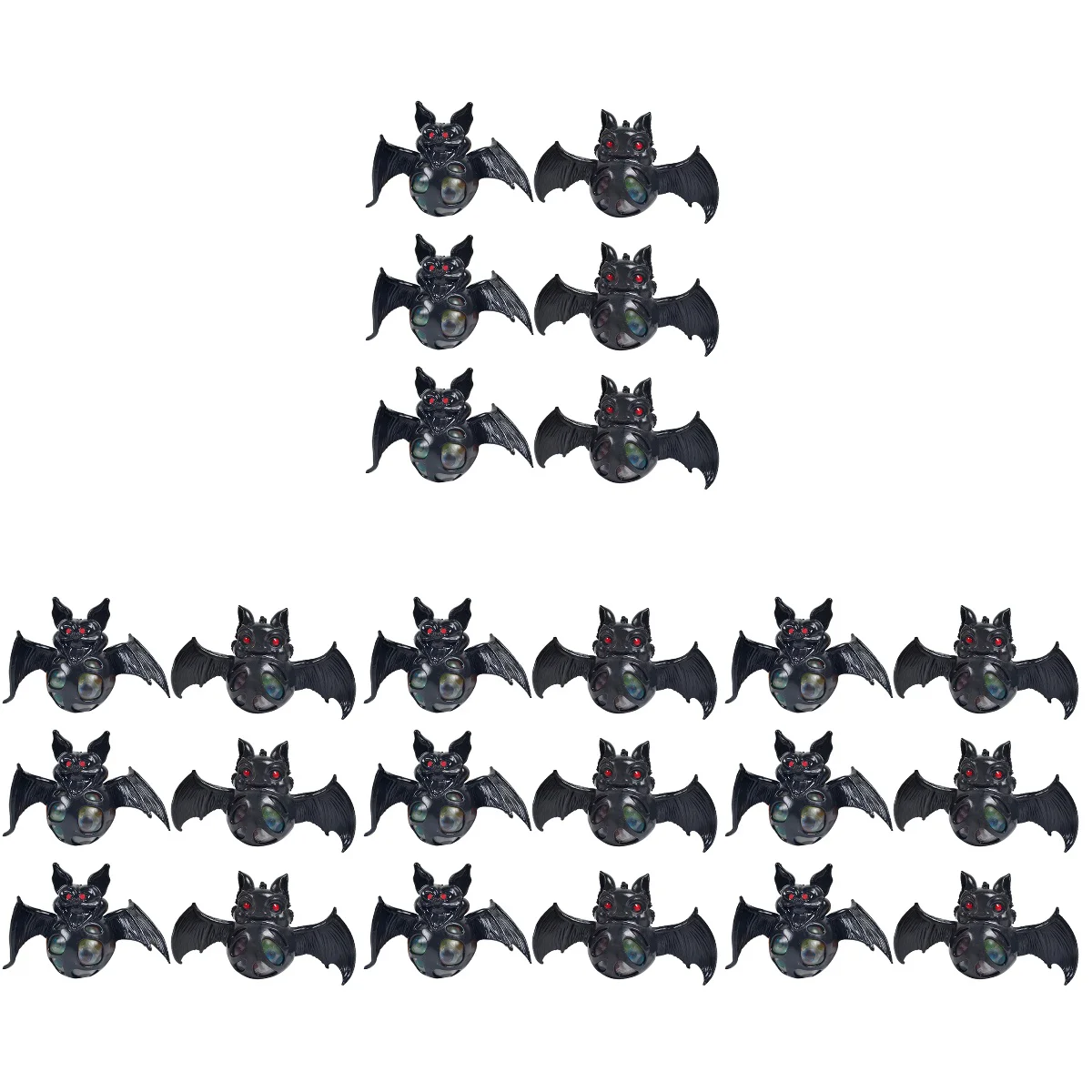 

24 Pcs Portable Pressure Toys Bat Shaped Anxiety Toys Interesting Decompression Toys (Random Style)