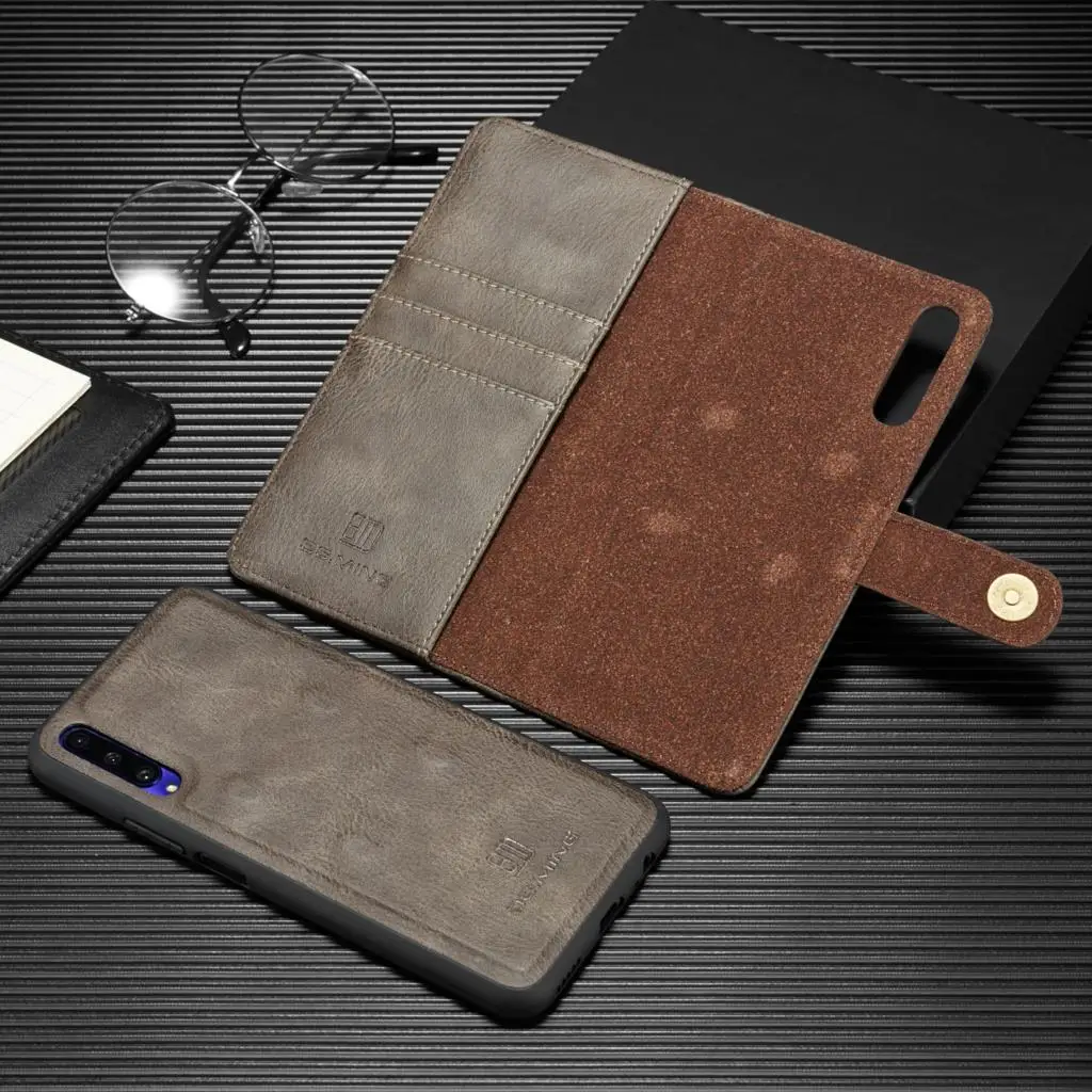 2 in 1 Leather Wallet For Huawei Mate10 P20 30 40 50  Pro Lite PSmart 2019 Nova 5 5i 5z 7i Case with Card Holder