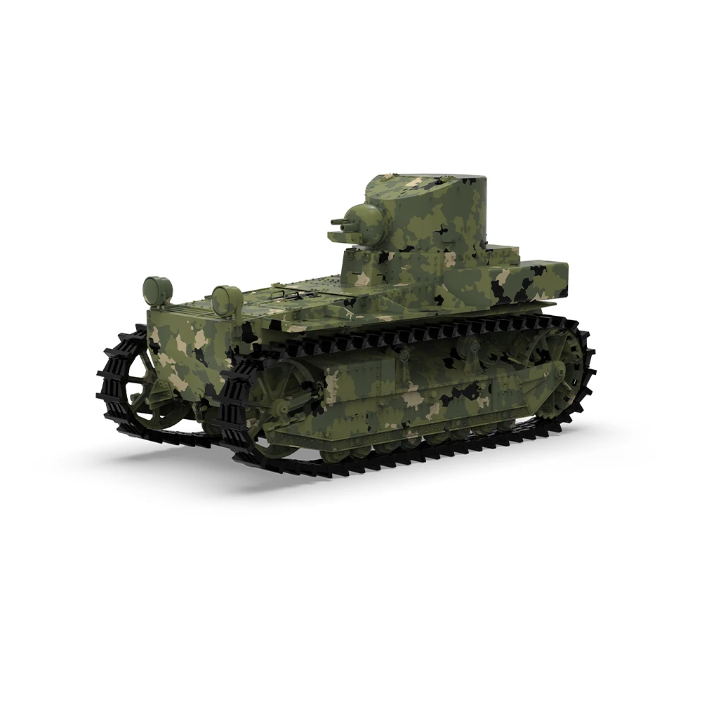 

SSMODEL 35545 V1.7 1/35 3D Printed Resin Model Kit US T1E1 Light Tank