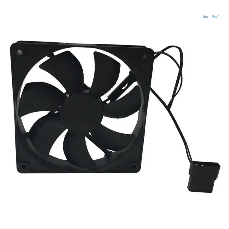 

CPU Radiator Ultra Quiet for CASE Fan 120mm High Speeed Silent PC Cooling Cooler