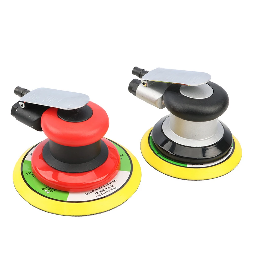 

Air Sander 5" 6'' Pneumatic Sander Polishing Machine Air Sander Air Palm Orbital Sander Grinder Palm Sander Sanding Machine Tool