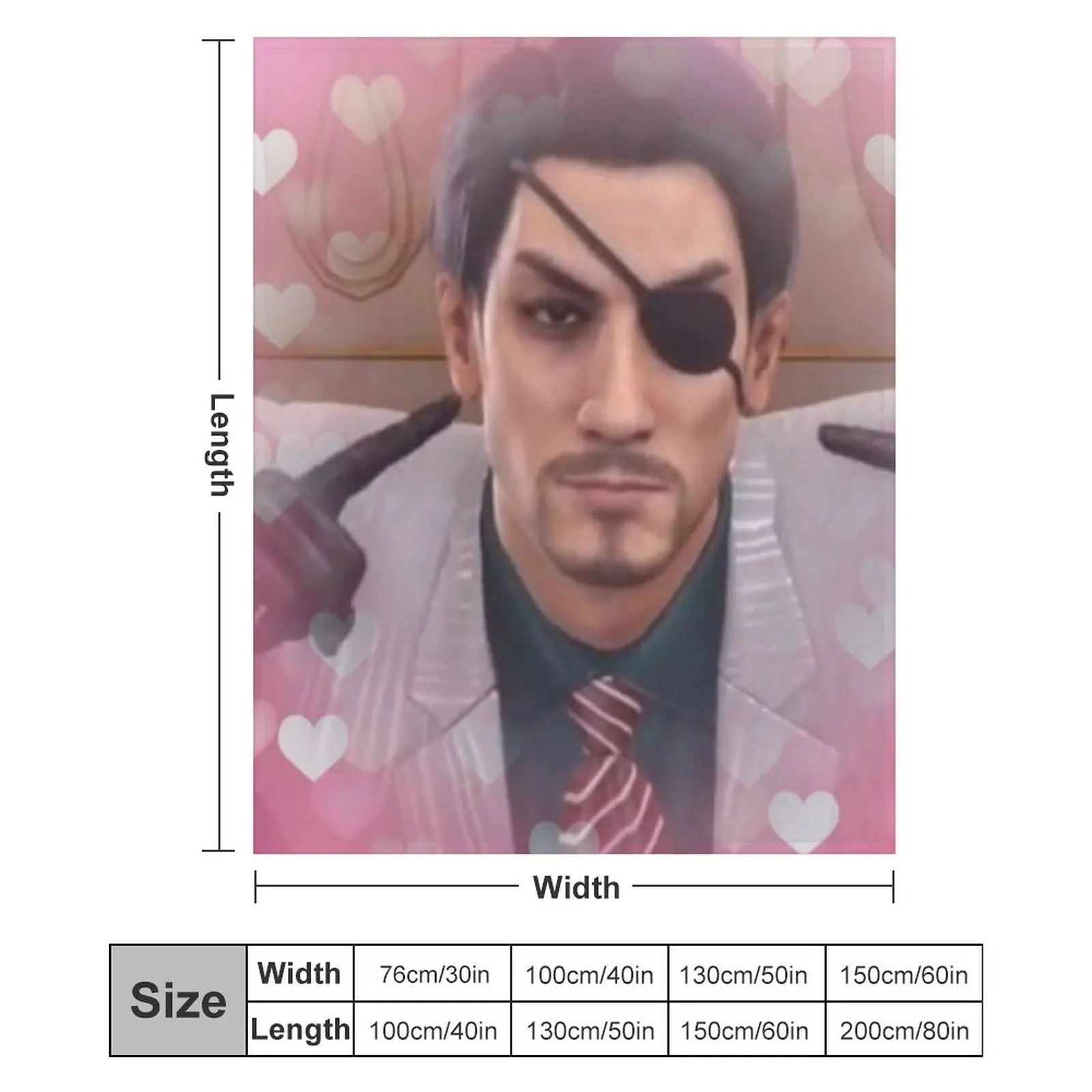 MajiLove - Одеяло Goro Majima Yakuza индивидуальный подарок роскошные многоцелевые одеяла