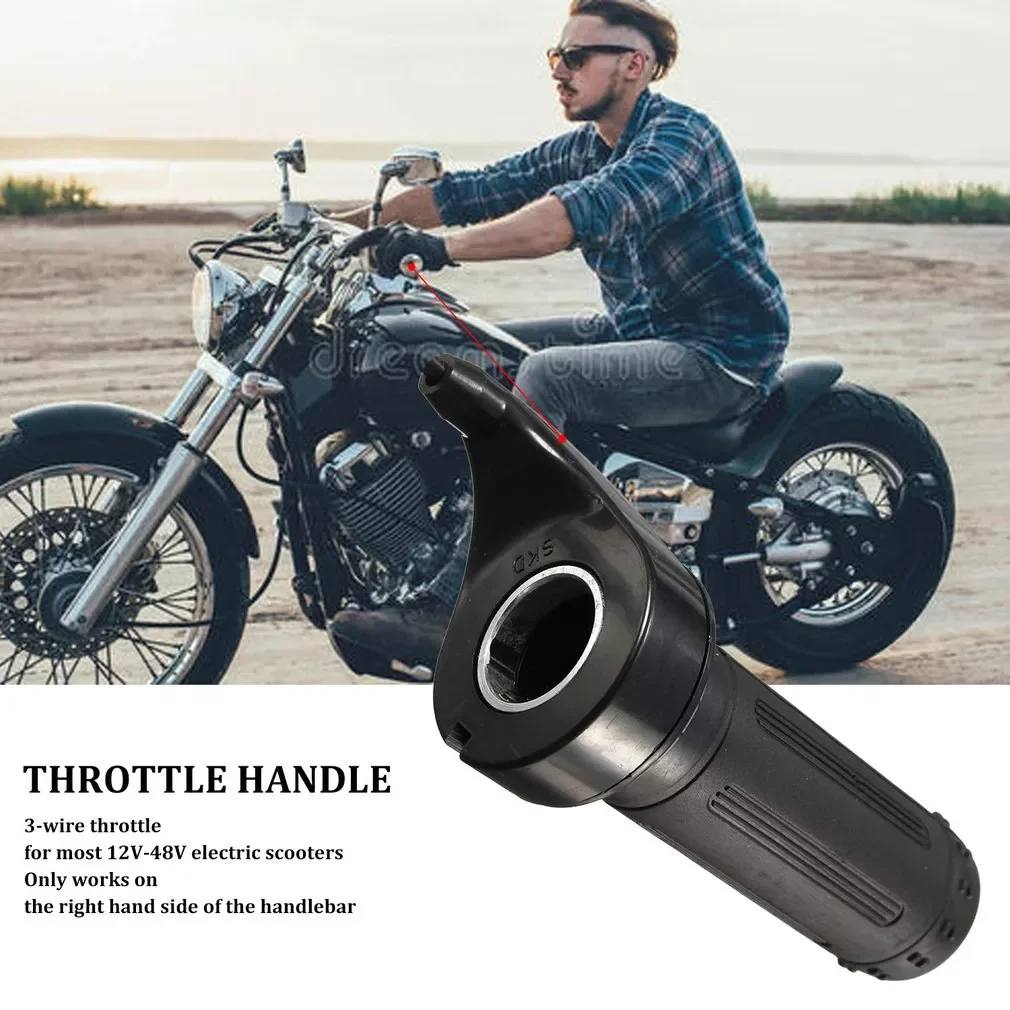 

accessoryTwist Throttle Grip 24V 36V 48V For Electric Scooter Pocket Bike Chopper