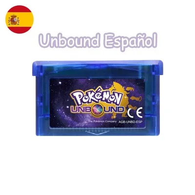 Фото Игровая карта ESP для видеоигровой консоли Pokemon Unound Quetzal AshGray Liquid Crystal Gaia FireRed Rocket для GBA №5