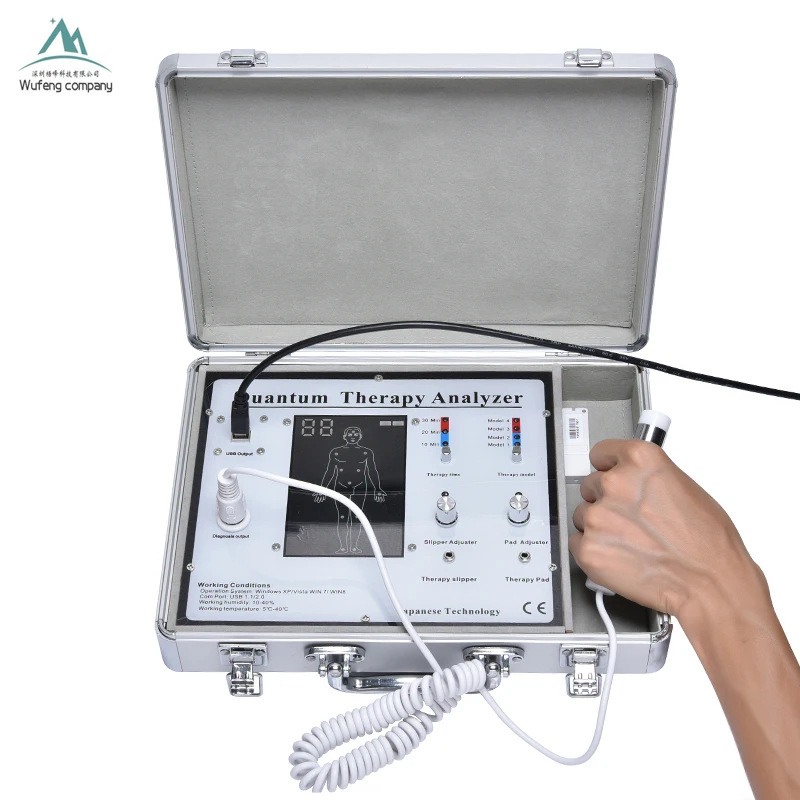 

Latest 6th generation quantum resonant magnetic analyzer with freely software update