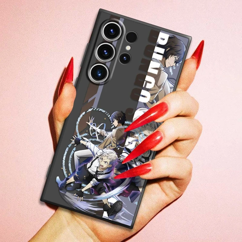 

For Samsung Galaxy S22 Ultra 5G S10 Plus S23 S21 Plus S20 S21 FE S22Ultra S23Ultra S10e S20FE S21FE Case Bungo Stray Dogs Anime