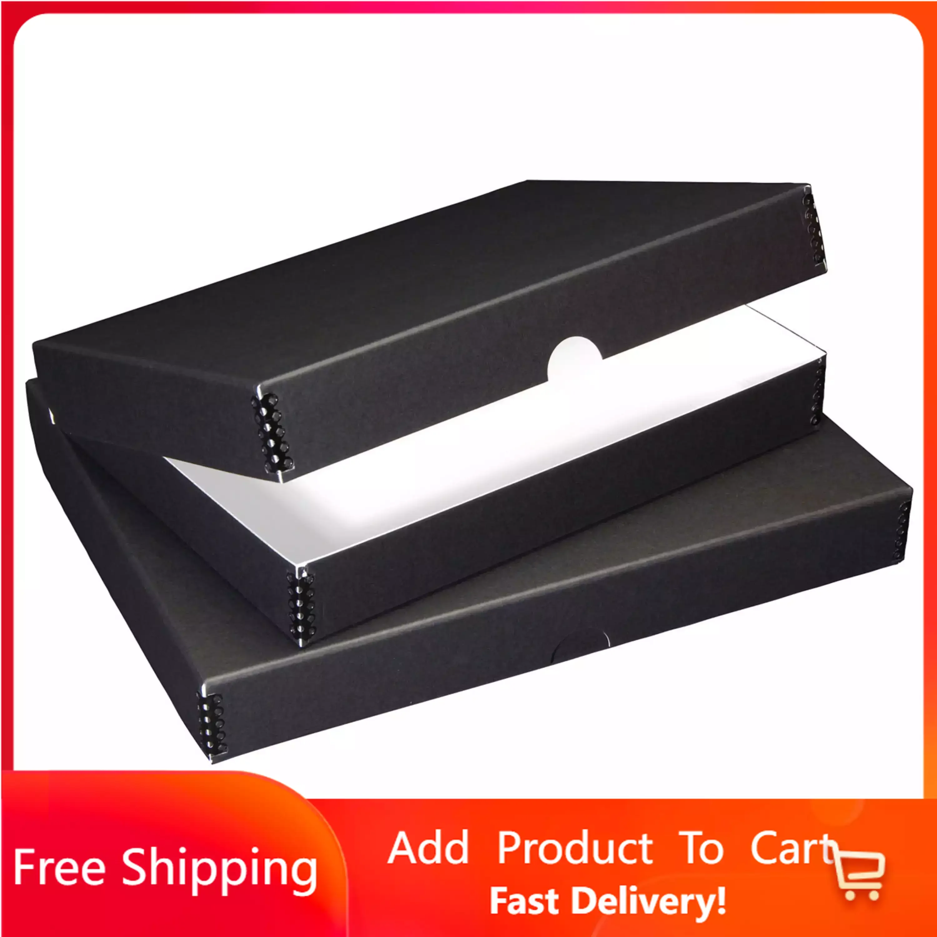 

University Products Clamshell Storage Box, 9" x 12"
