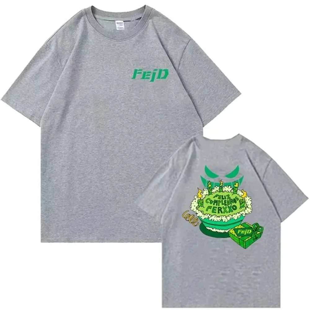 Feliz Cumpleaños 2024 Женская Хлопковая Футболка Tour Уличная Одежда В Стиле Хип-хоп