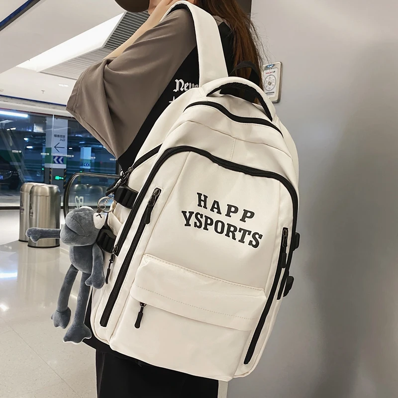 

Nylon Backpack Backpack 2023 For Women Travel Women Waterproof Backpack Bag College Laptop Unisex Large New Capacity Cool Female