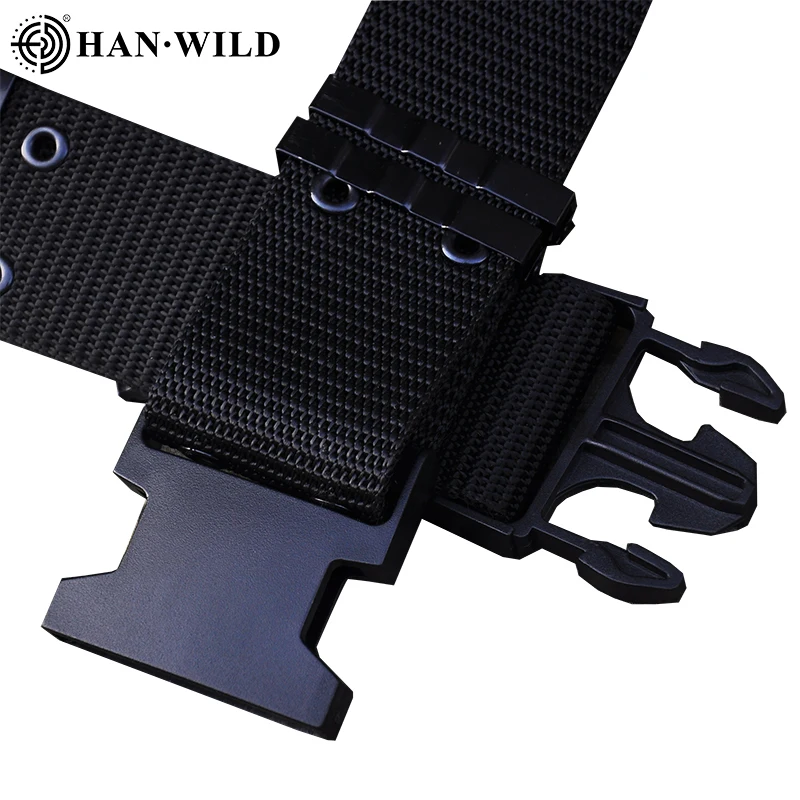 Мужской холщовый ремень с автоматической пряжкой армейский тактический