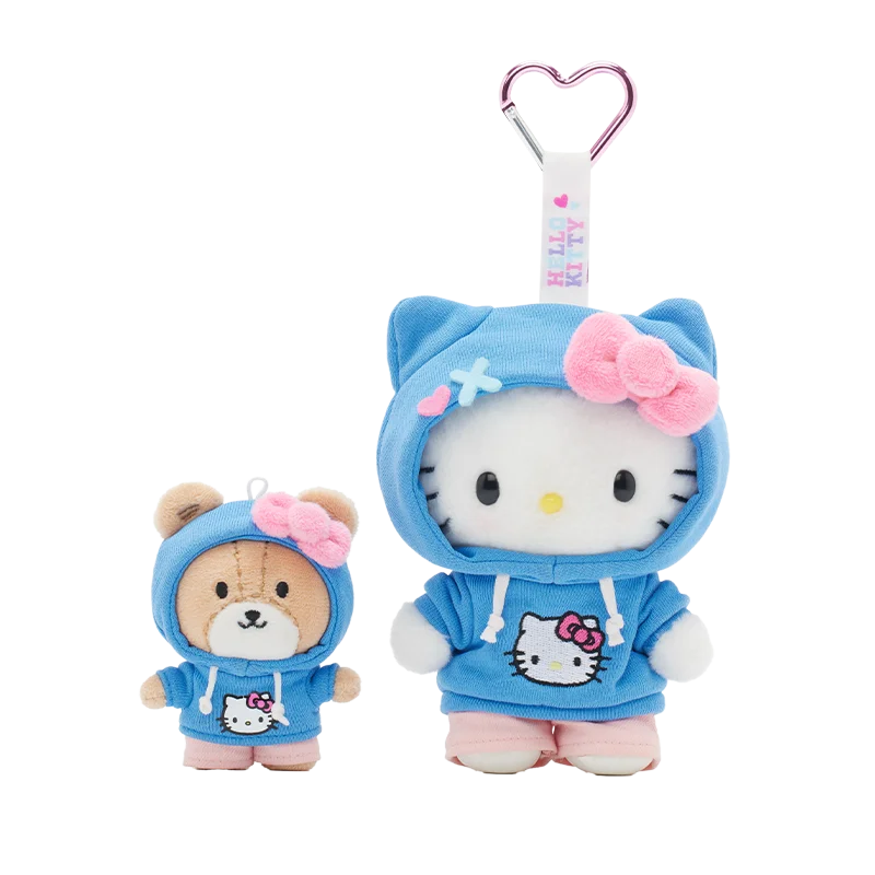 Новинка набор кукол Sanrio Hellokitty Kuromi My Melody Citywalk серии Kawaii сумка кулон Толстовка