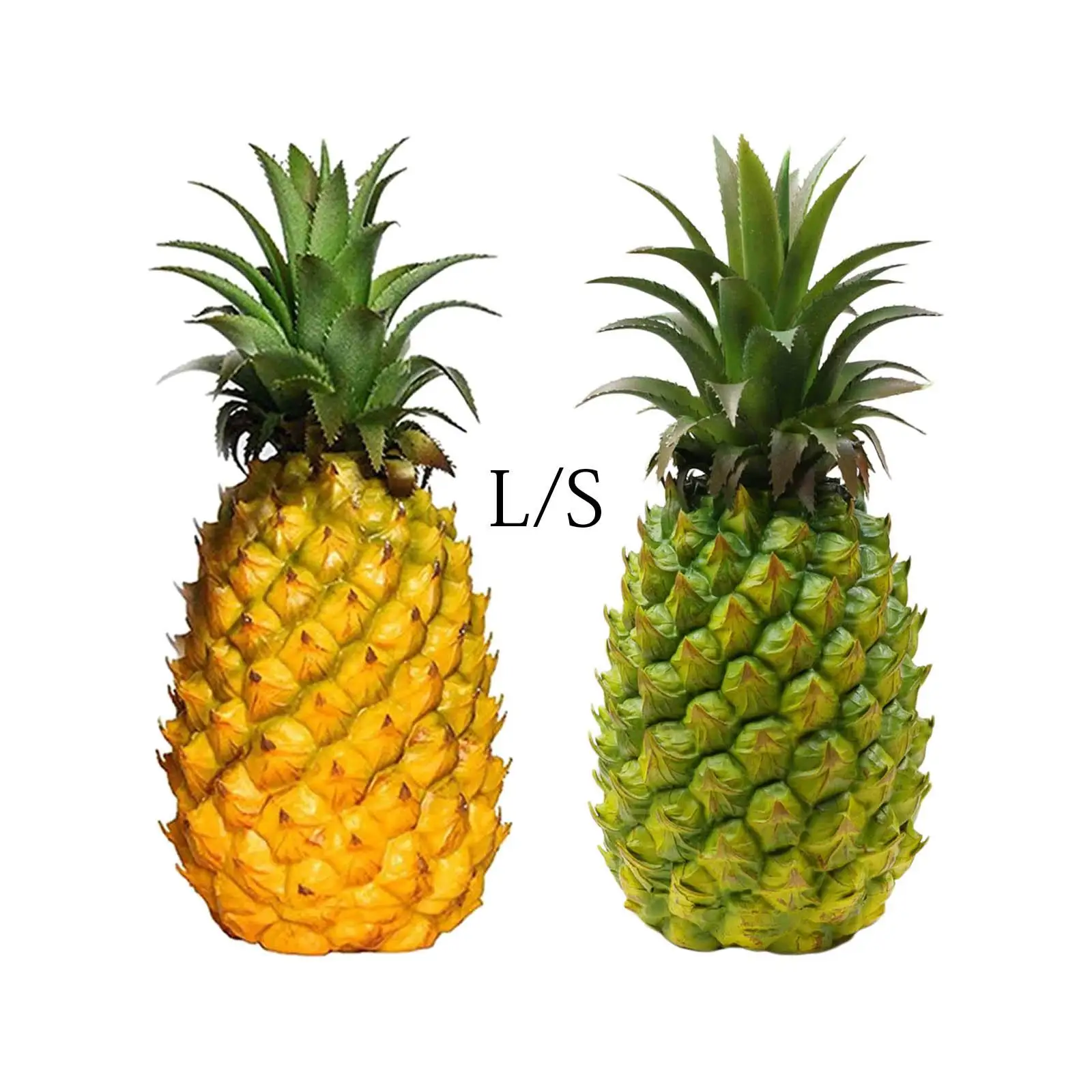 

Lifelike Artificial Pineapple Figurine Fake Fruit Photography Prop Kitchen