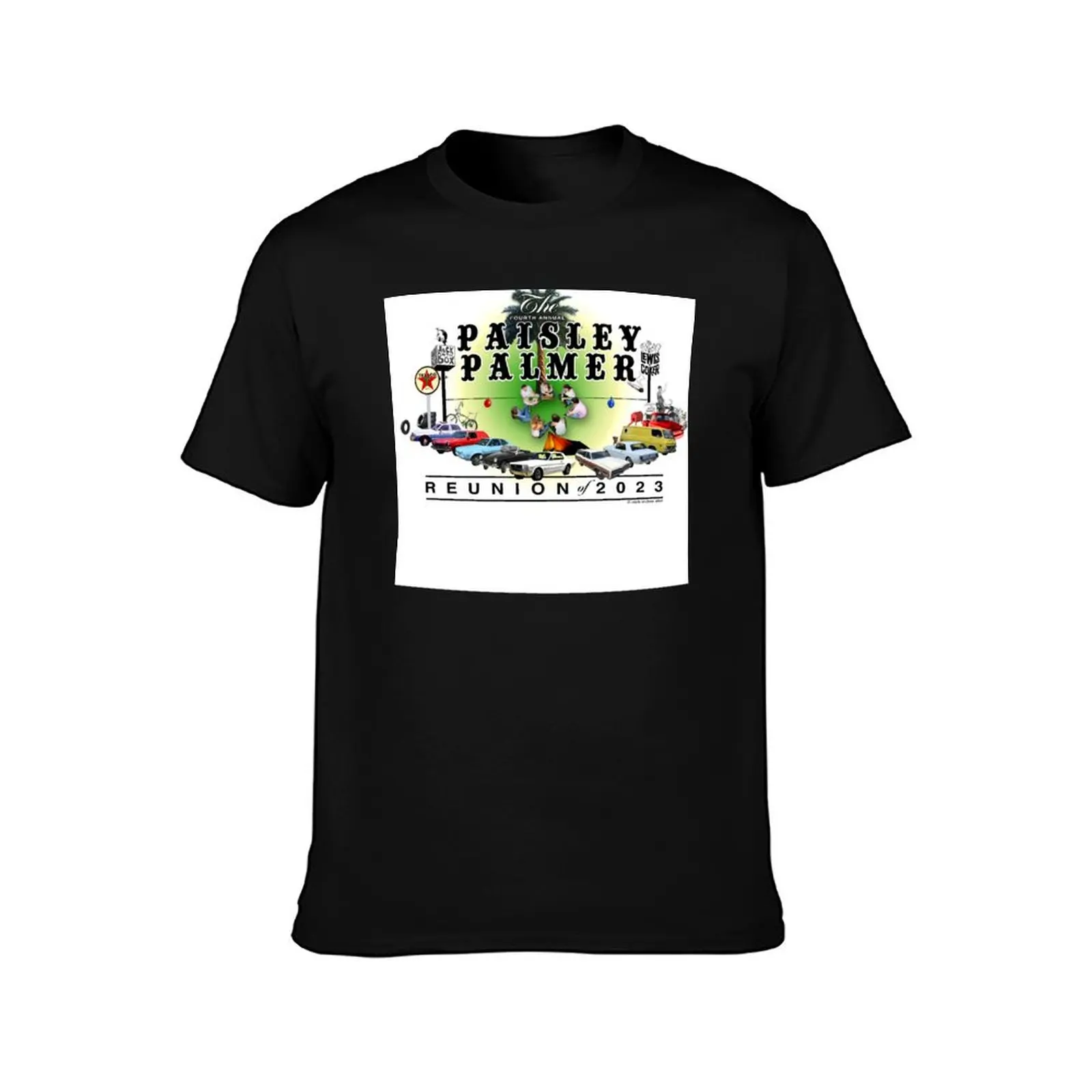 Футболка Paisley Palmer Reunion Four футболка с рисунком аниме футболки мужская одежда по